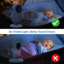 Video Baby Monitor With Enhanced Intercom And Night Vision