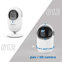 Video Baby Monitor With Enhanced Intercom And Night Vision
