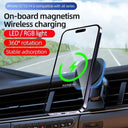 VIKEFON Magnetic Wireless Car Mount 15W