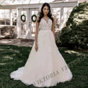 Flattering Fit Wedding Dress for Bride