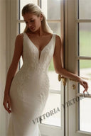 Flattering Fit Wedding Dress for Bride
