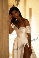 Pearl-Embellished Bridal Gown for Brides