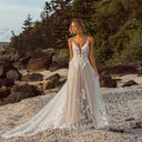 Elegant Satin Wedding Dress For Ceremony