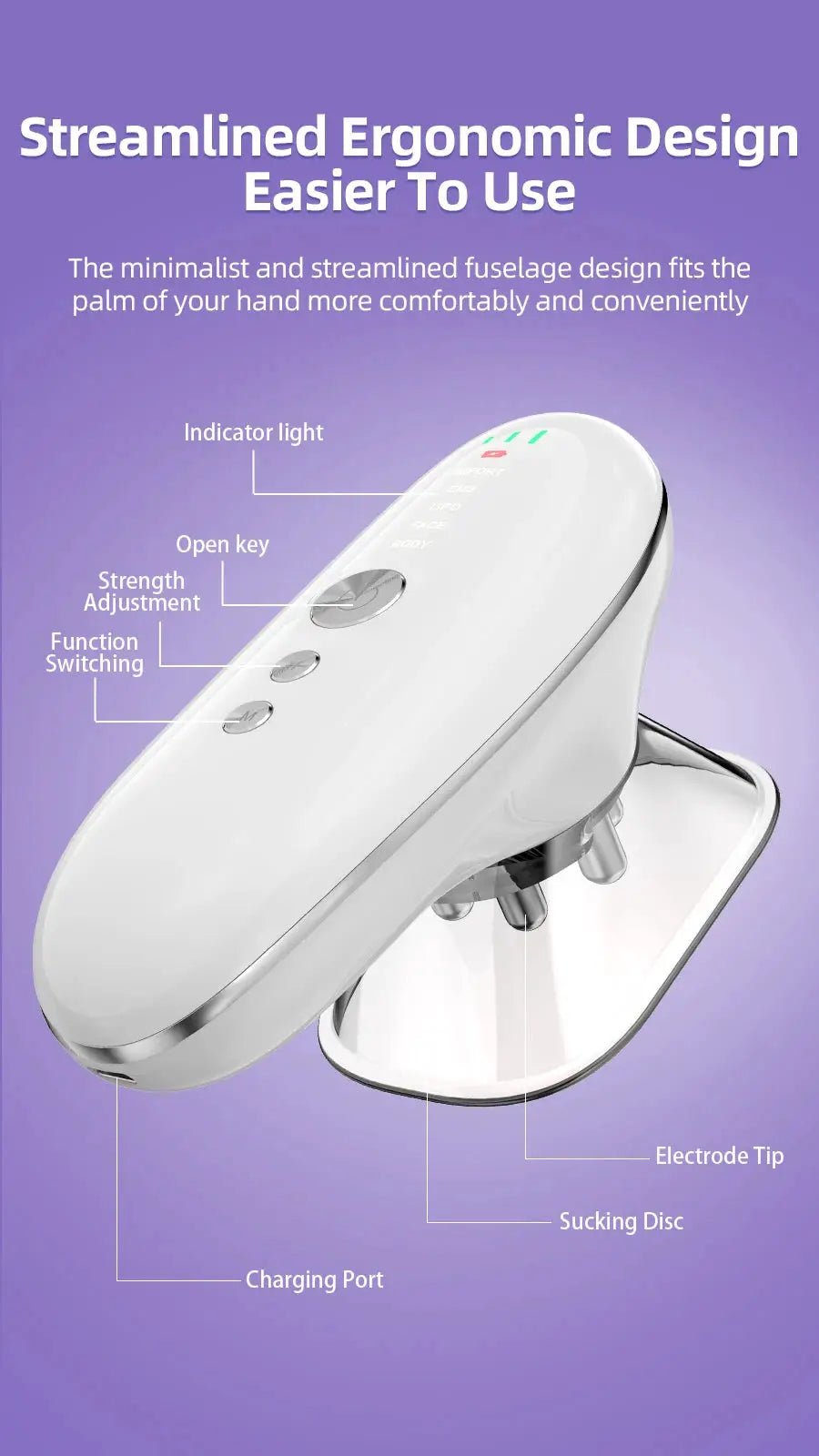 VIMYSHOW Body Massager for Sculpted Glow — product view 16