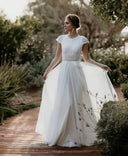 Elegant Boho Wedding Dress for Brides