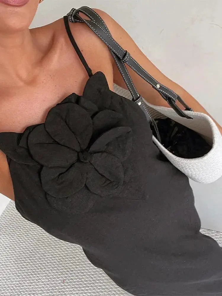 Vintage Cotton Linen Dress Elegant Stylish Womens Outfit