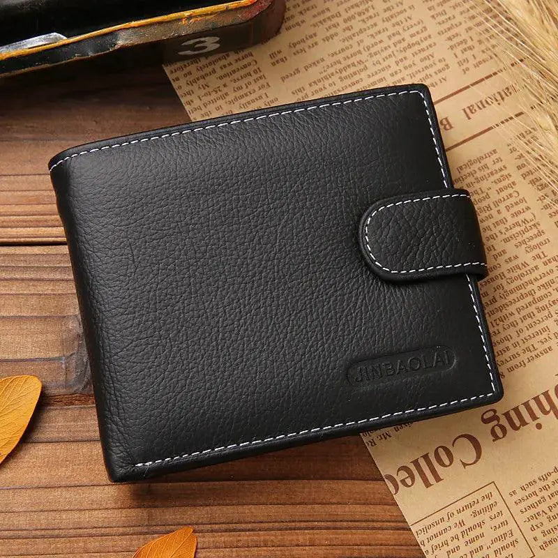 Vintage Cow Leather Zipper Wallet With Free Engraving Gift