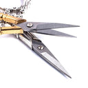 Vintage Floral Cuticle Scissors High-Quality Steel Tool