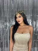 Glam Rhinestone Hair Clips for Parties