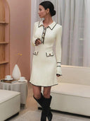 Vintage High Waist Maxi Dress Timeless Elegance & Sophistication