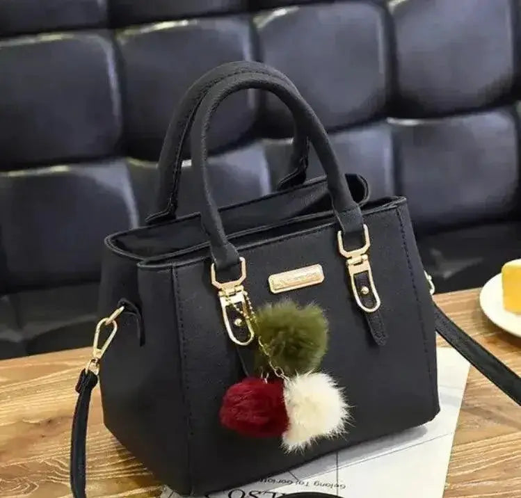 Vintage PU Leather Ladies Handbag Crossbody Tote Waterproof