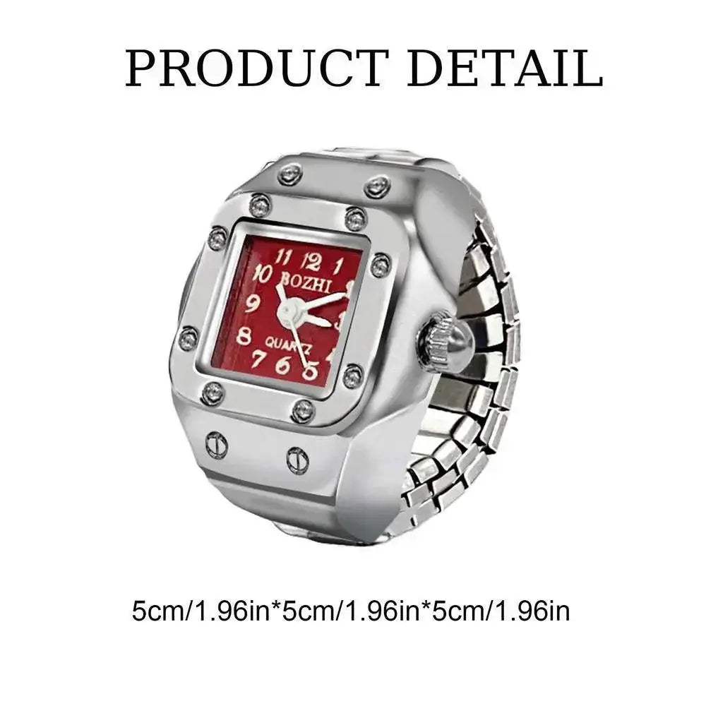 Durable Gothic Ring Watch for Punk Fans — product view 9
