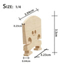 Violin Bridge for All Sizes Rich Tone