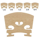Violin Bridge for All Sizes Rich Tone