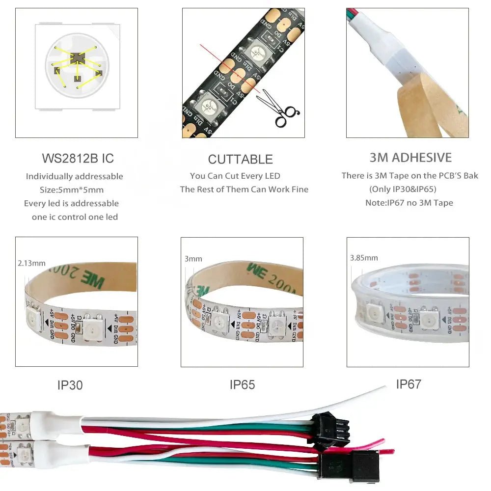 Vivid Color Led Strip for Home Ambience