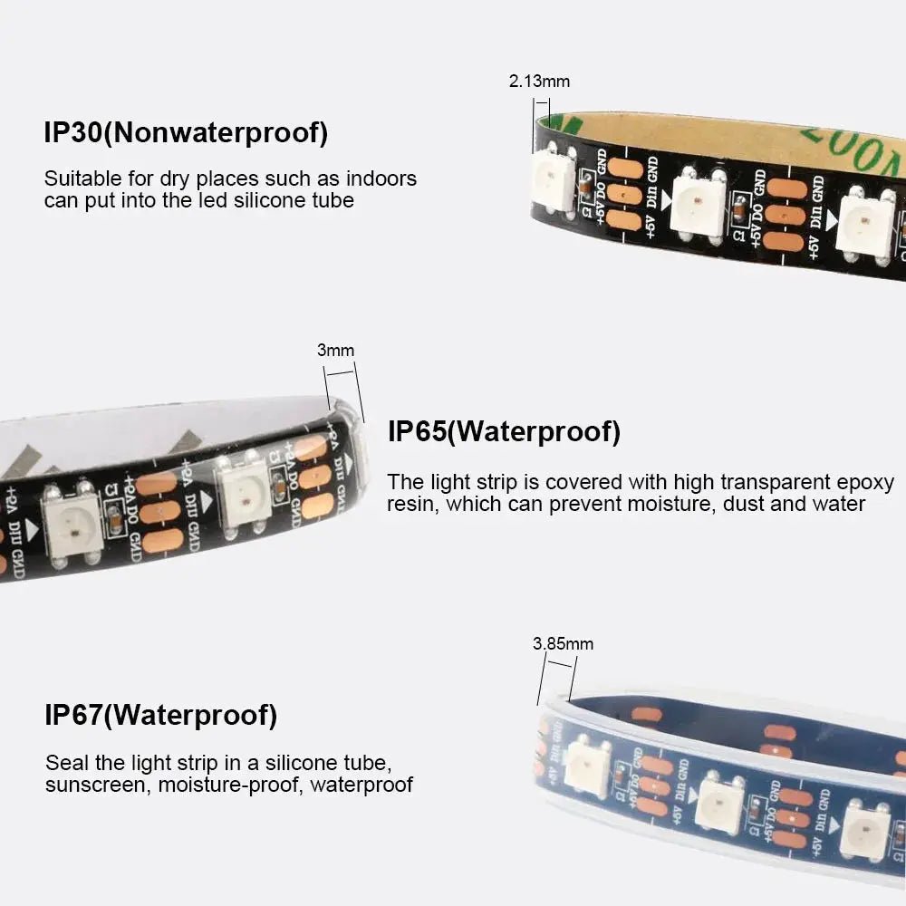 Vivid LED Strip for Living Room Ambience