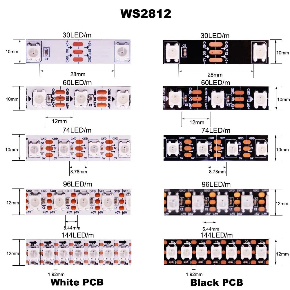 Vivid LED Strip for Living Room Ambience