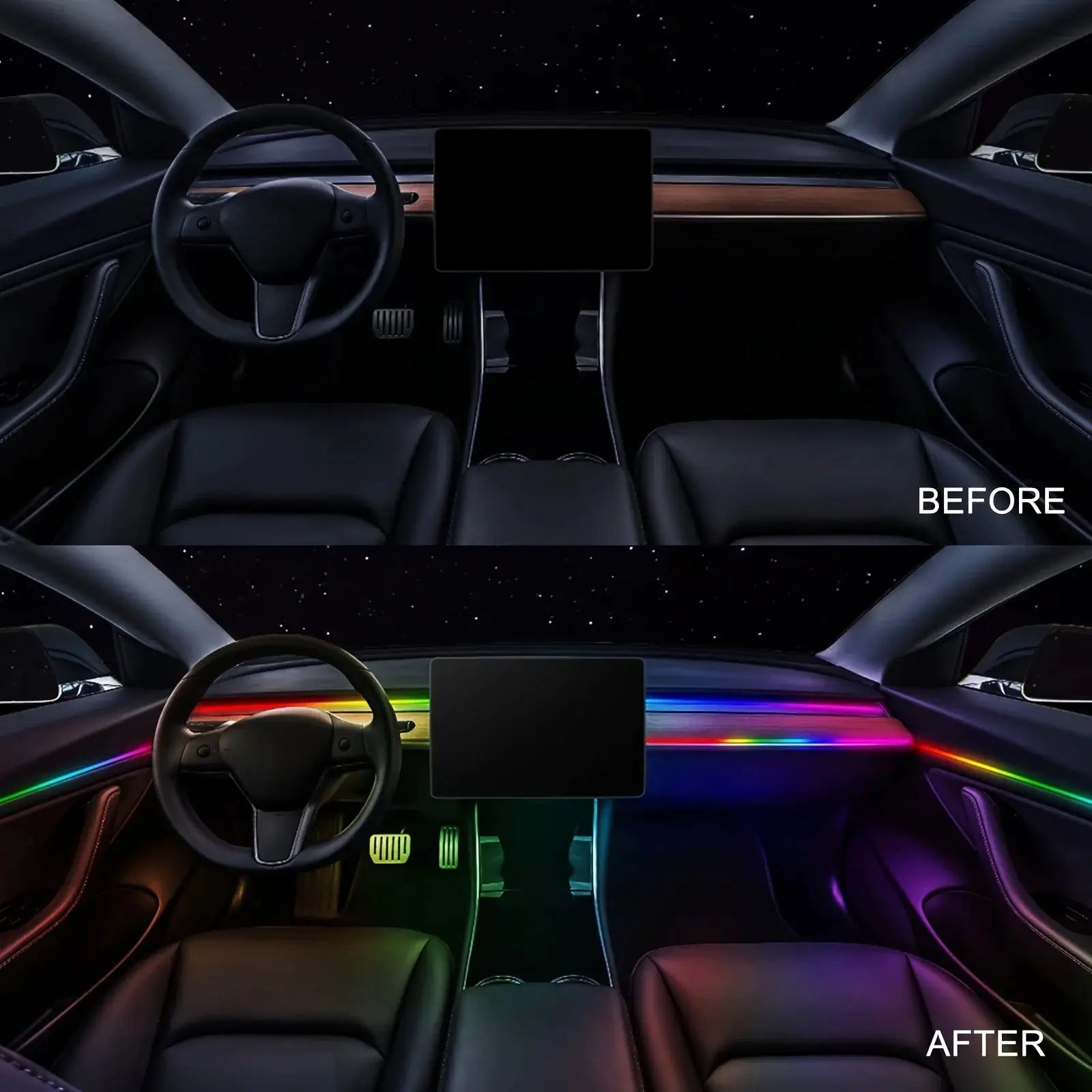 Vivid Mood Lighting Interior Kit for BMW