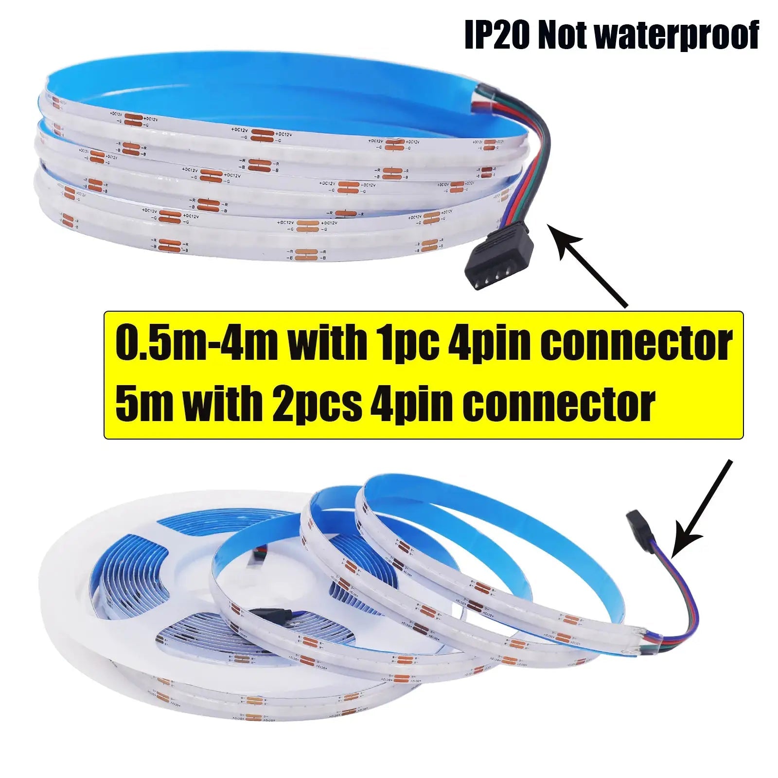 Vivid Mood RGB COB LED Strip for Lounge