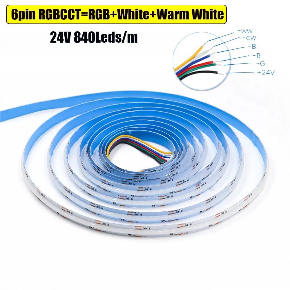 Vivid Mood RGB COB LED Strip for Lounge