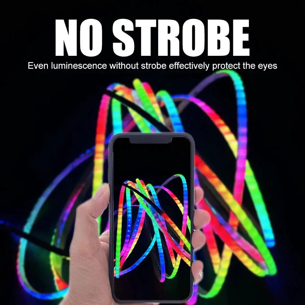 Vivid RGB LED Strip for Bedroom Ambience