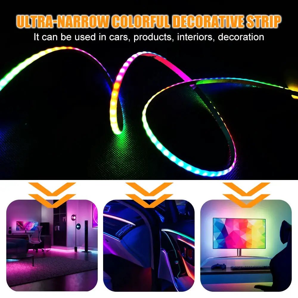 Vivid RGB LED Strip for Bedroom Ambience