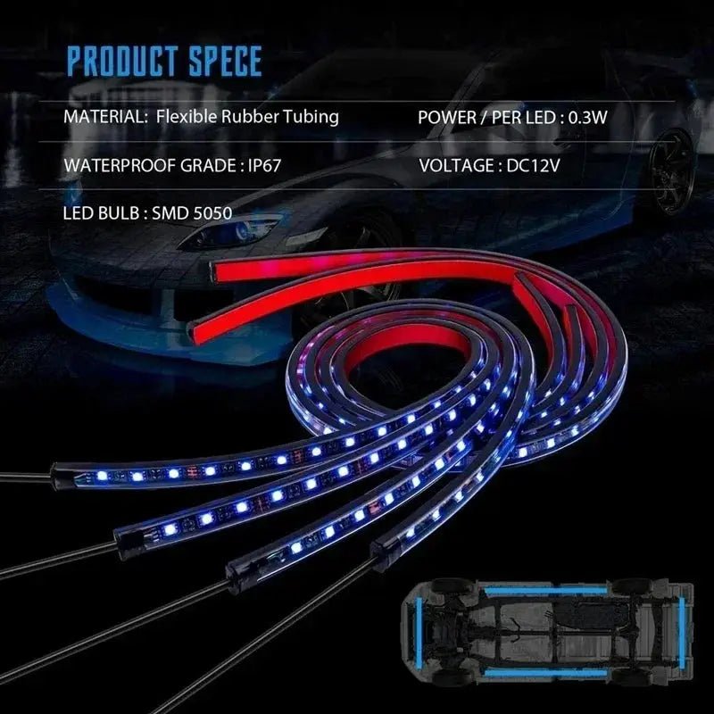 Vivid Underglow LED Kit for Car Owners