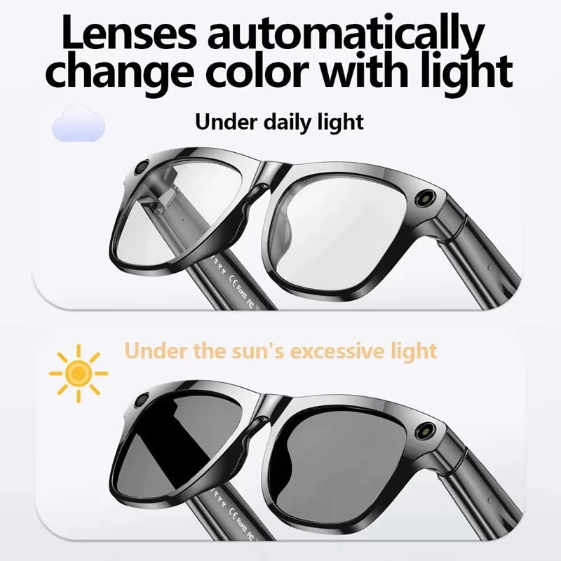 ViVO 2026 AI Smart Glasses - Hands Free AI Camera Translate and Voice Assistant.