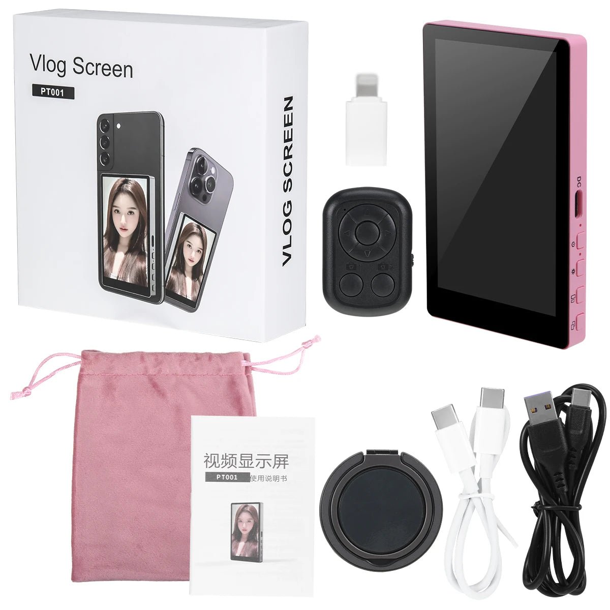 Easy Framing Selfie Monitor for Vloggers — product view 17