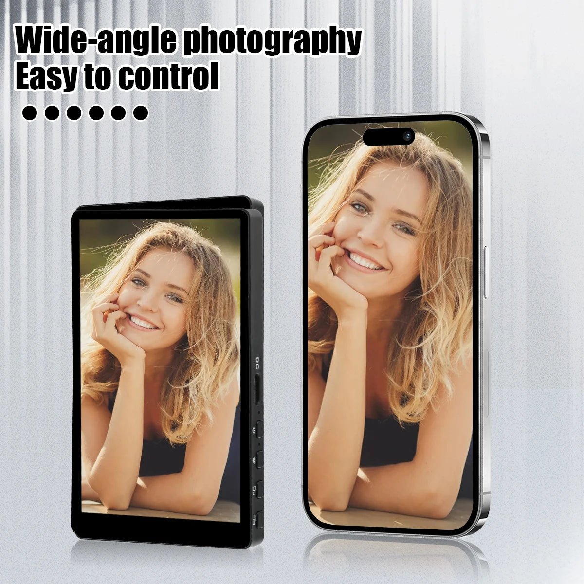 VlogMate Wireless Magnetic Selfie Monitor Screen - Phone Into Vlog Studio On Air