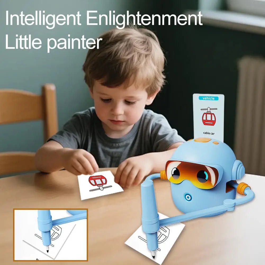 Voicebots Drawing Robot For Kids - Voice Interactive Educational Drawing Toy Fun