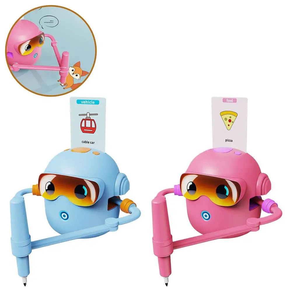 Voicebots Drawing Robot For Kids - Voice Interactive Educational Drawing Toy Fun