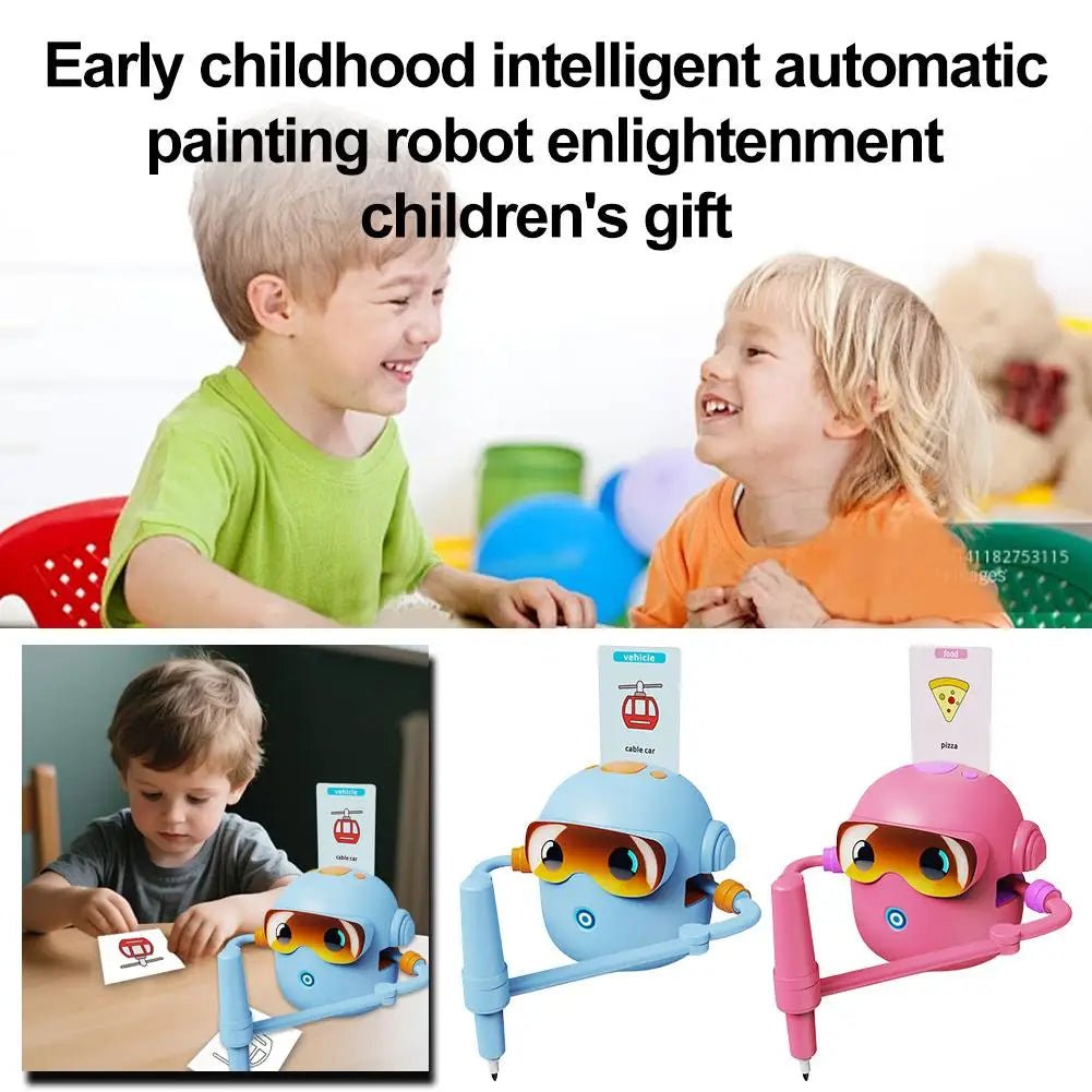 Voicebots Drawing Robot For Kids - Voice Interactive Educational Drawing Toy Fun