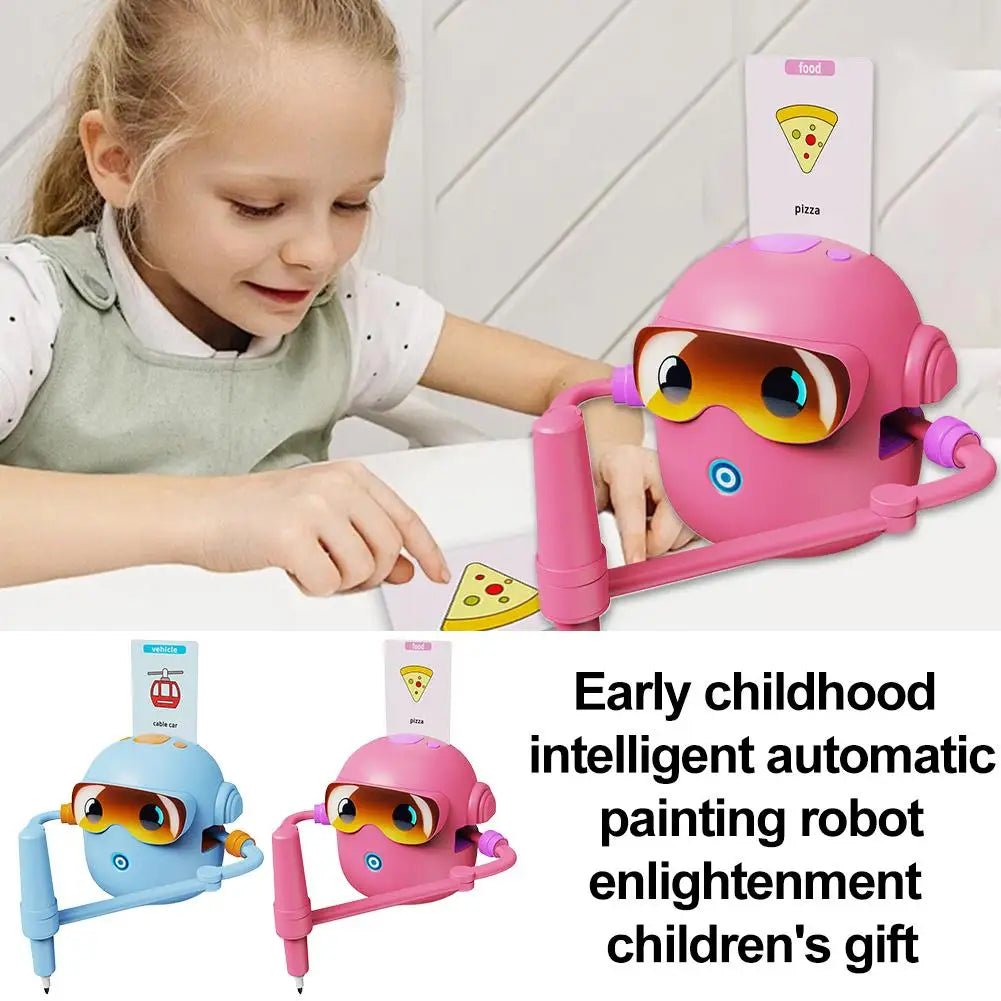 Voicebots Drawing Robot For Kids - Voice Interactive Educational Drawing Toy Fun