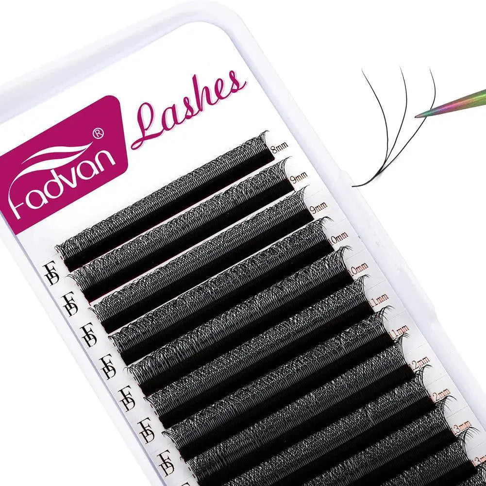 Voluminous Clover 3D W Lash Extensions Elevate Glamour