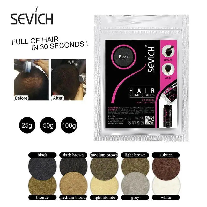 Voluminous Hair Fiber Kit for Effortless Fuller Hair