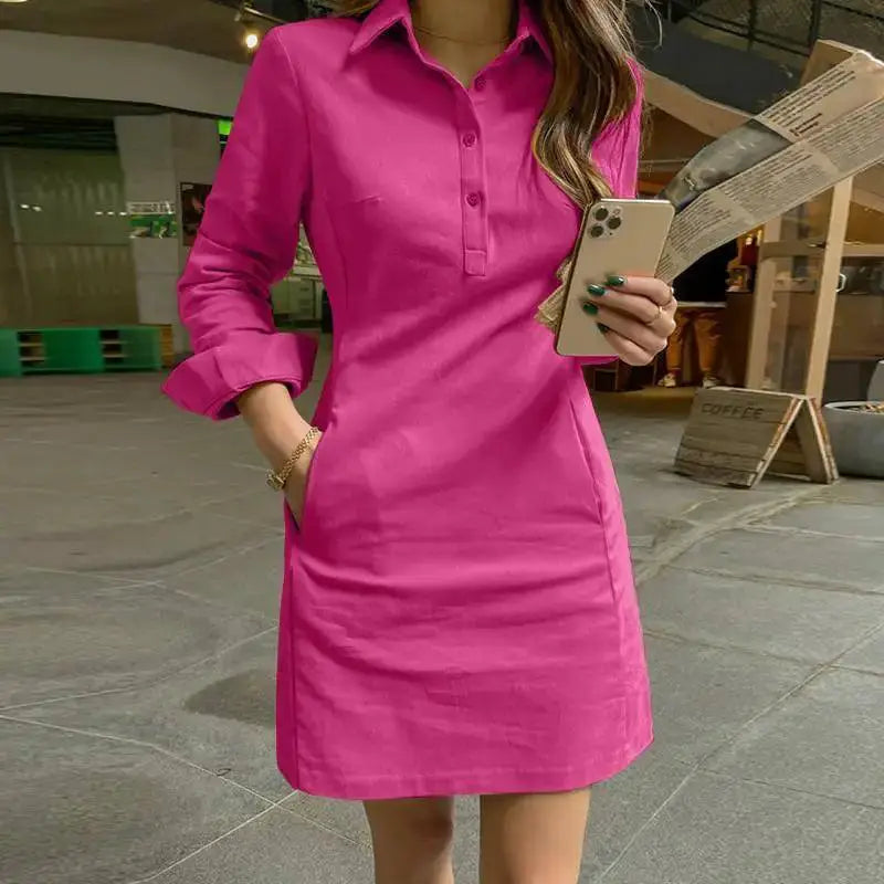 VONDA Elegant Summer Dress Chic Sundress for Women