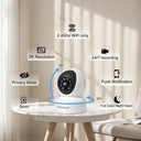 360 Coverage Indoor Security Camera