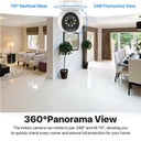 360 Coverage Indoor Security Camera
