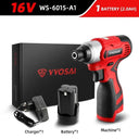 VVOSAI 16V Cordless Impact Driver 100N.m Torque Home Tool