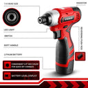 VVOSAI 16V Cordless Impact Driver 100N.m Torque Home Tool