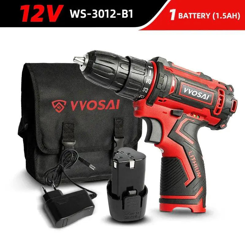 VVOSAI Mini Cordless Drill And Screwdriver 12V 16V 20V