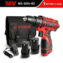 VVOSAI Mini Cordless Drill & Electric Screwdriver 12V 16V 20V