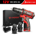 VVOSAI Mini Cordless Drill & Electric Screwdriver 12V 16V 20V