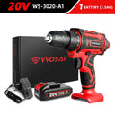 VVOSAI Mini Cordless Drill & Electric Screwdriver 12V 16V 20V