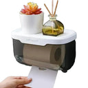 Toilet Paper Holder Shelf Wall Mount
