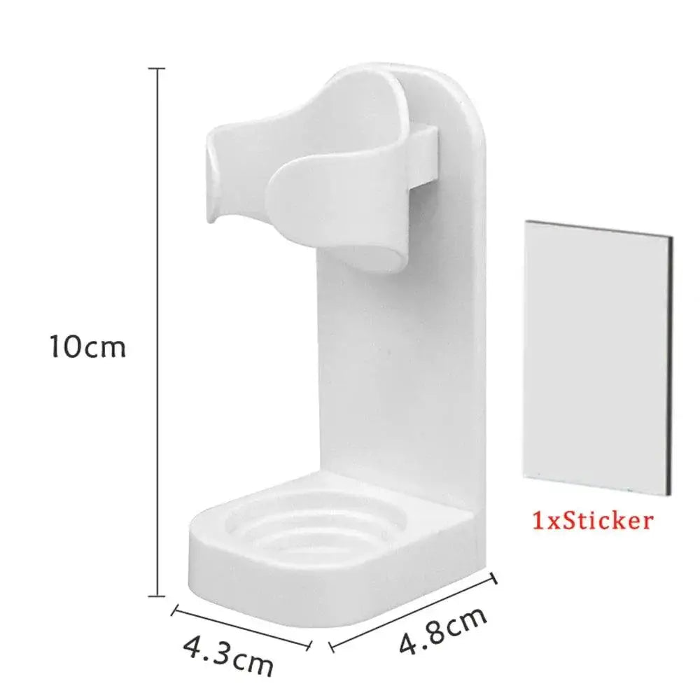 Wall Mounted Electric Toothbrush Holder Traceless Storage