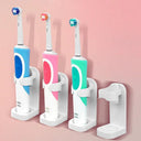 Wall-Mounted Electric Toothbrush Holder - Traceless Storage