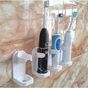 Wall-Mounted Electric Toothbrush Holder - Traceless Storage