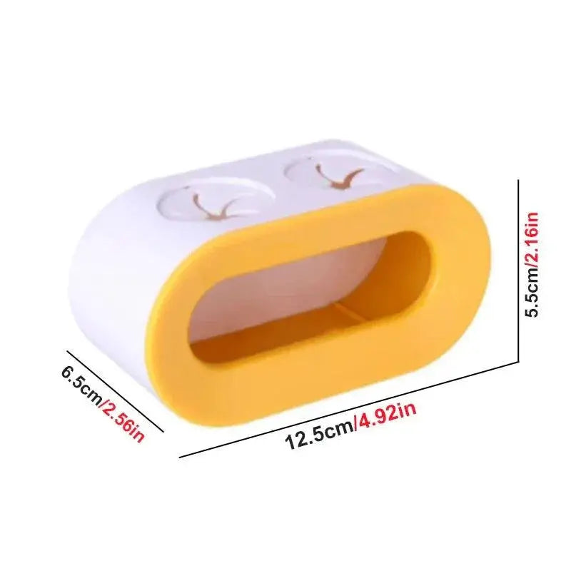 Wall Mounted Electric Toothbrush Holder Toothpaste Storage